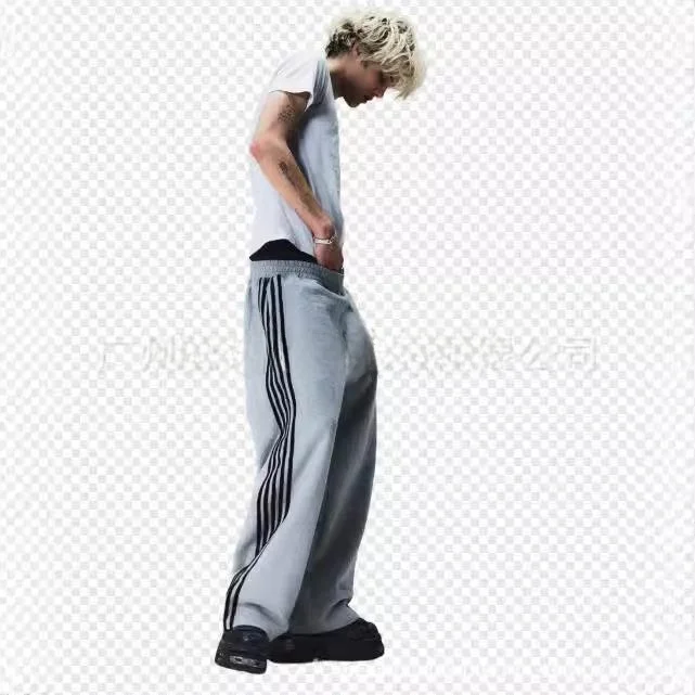 

Men's Pullup Sweatpants Long Pants Straight Leg ey Color Spring Season Faion Casual Comfortable Fit Men's Trousers