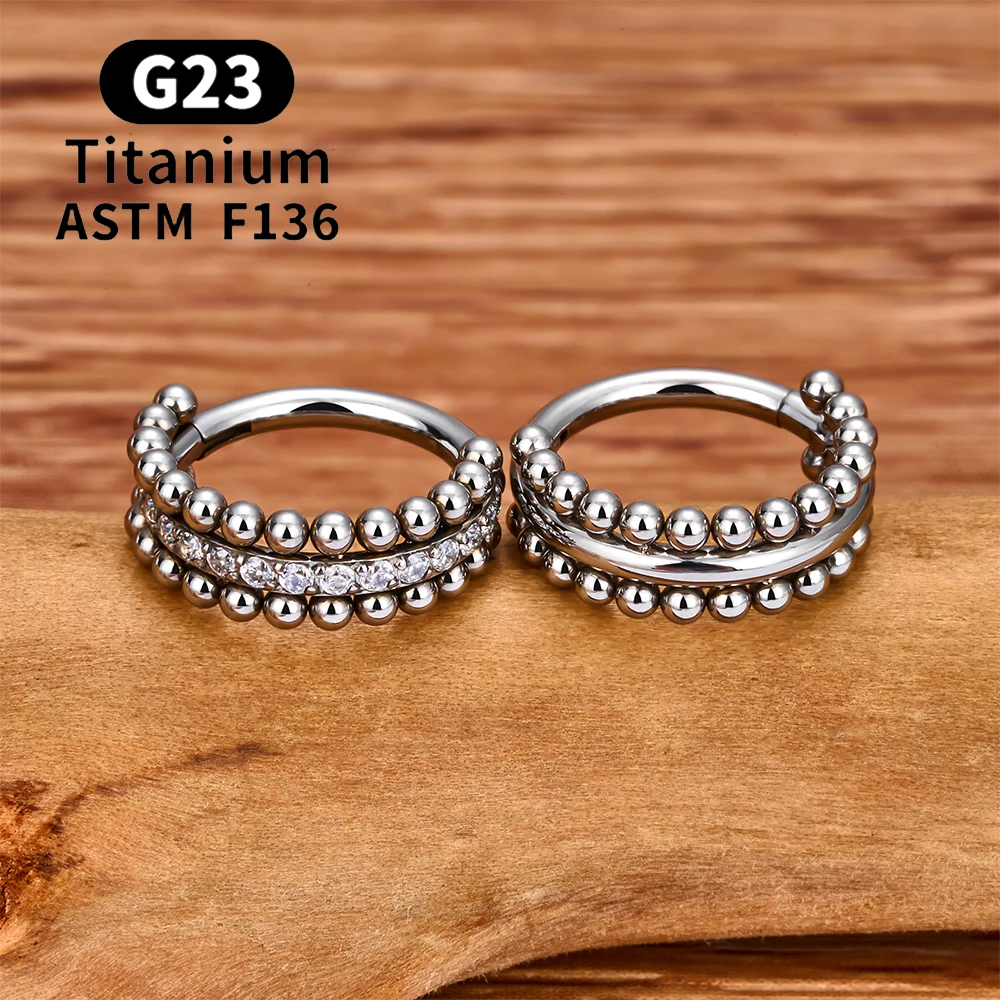 Anneau de piercing articulé en - Zoor Body Jewelry avis et prix