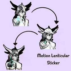 Ulquiorra cifer Motion Car Stickers Anime BLEACH Waterproof Decals for Laptop,Refrigerator,Suitcase,Wall,Etc. Car Decor Gift