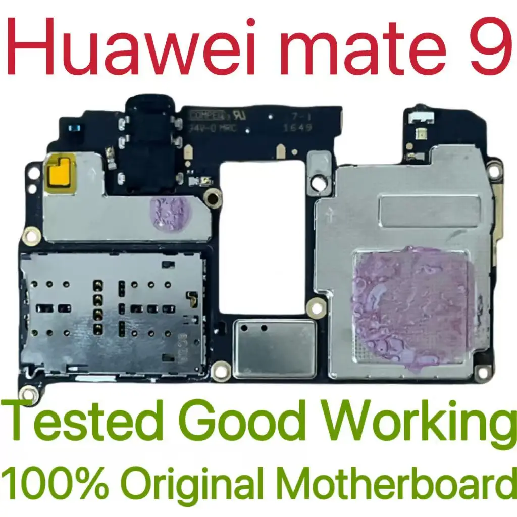 Global Version Original Unlocked Motherboard for Huawei mate 9 Tested Circuit Plate Main Logic Board for Huawei mate 9