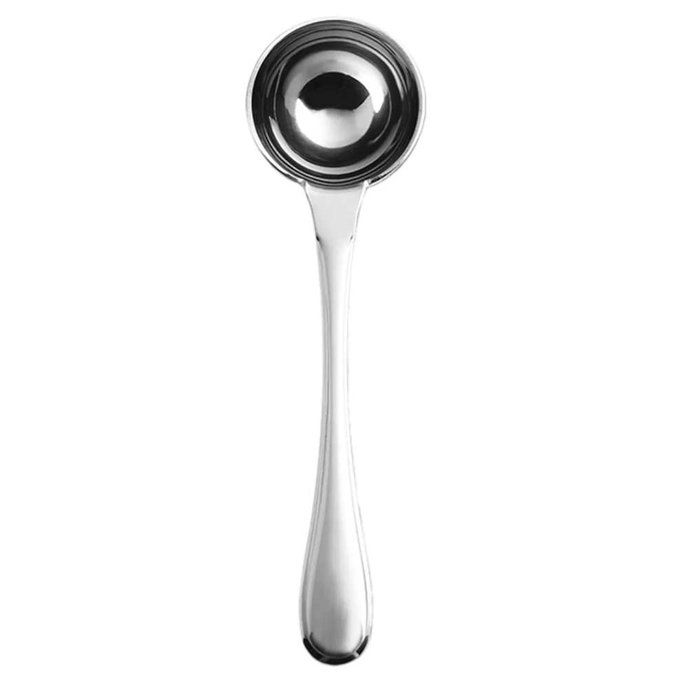 

Coffee Scoop 25ml Stainless Steel Measuring Spoon Retro Silver Ground Coffee Milk Powder Easy Clean Dishwasher Practical Long