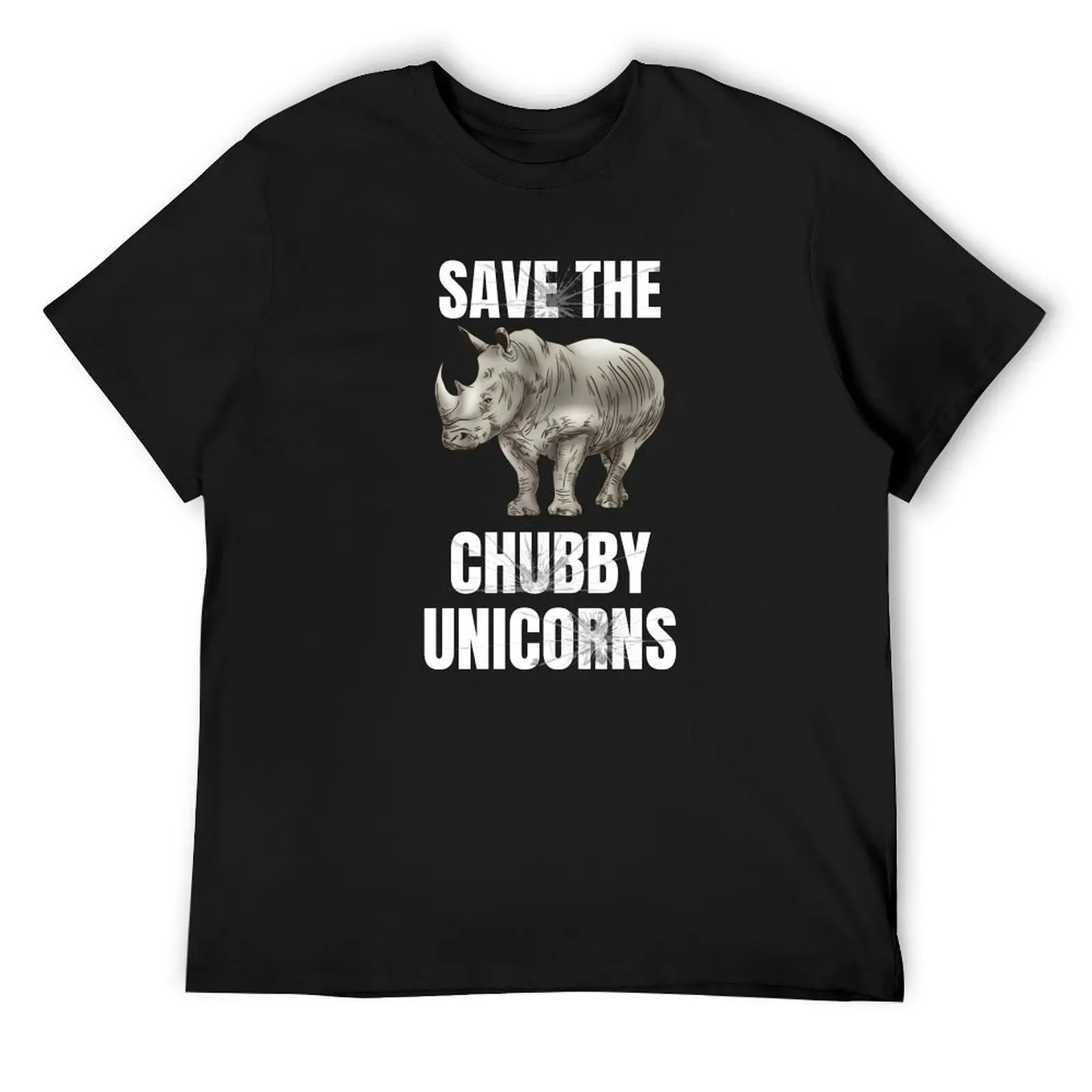 

Save the Chubby Unicorns T-Shirt tops oversizeds Aesthetic clothing mens designer clothes