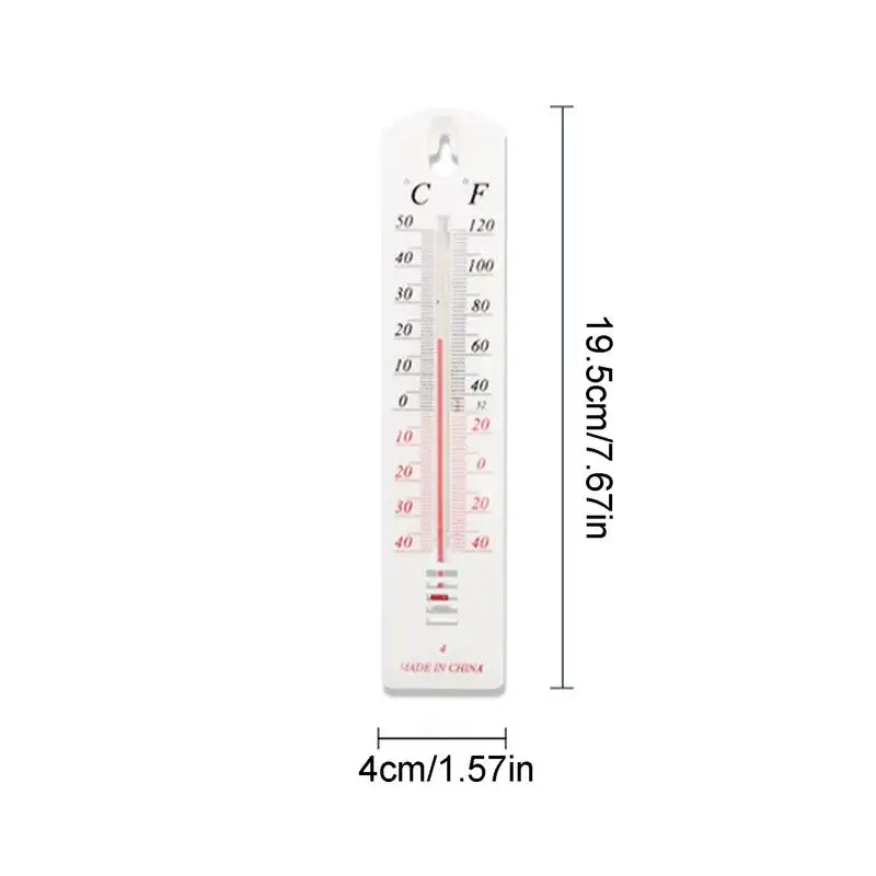 Wall Indoor Temperature Gauge Classic Temperature Indoor Temperature Gauge Monitor Indicator for Offices Warehouses Homes