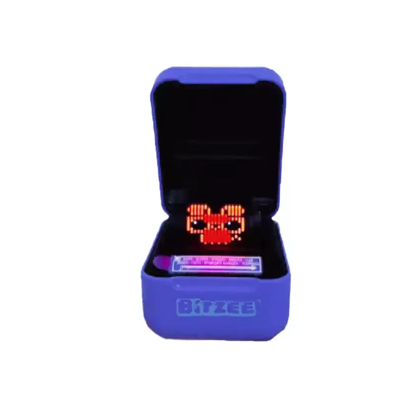 آلة Bitzee Bis Elf للحيوانات الأليفة هدية للأطفال لعبة الوالدين والطفل الذكية لتغذية النخيل الإلكترونية لتخفيف التوتر للحيوانات الأليفة