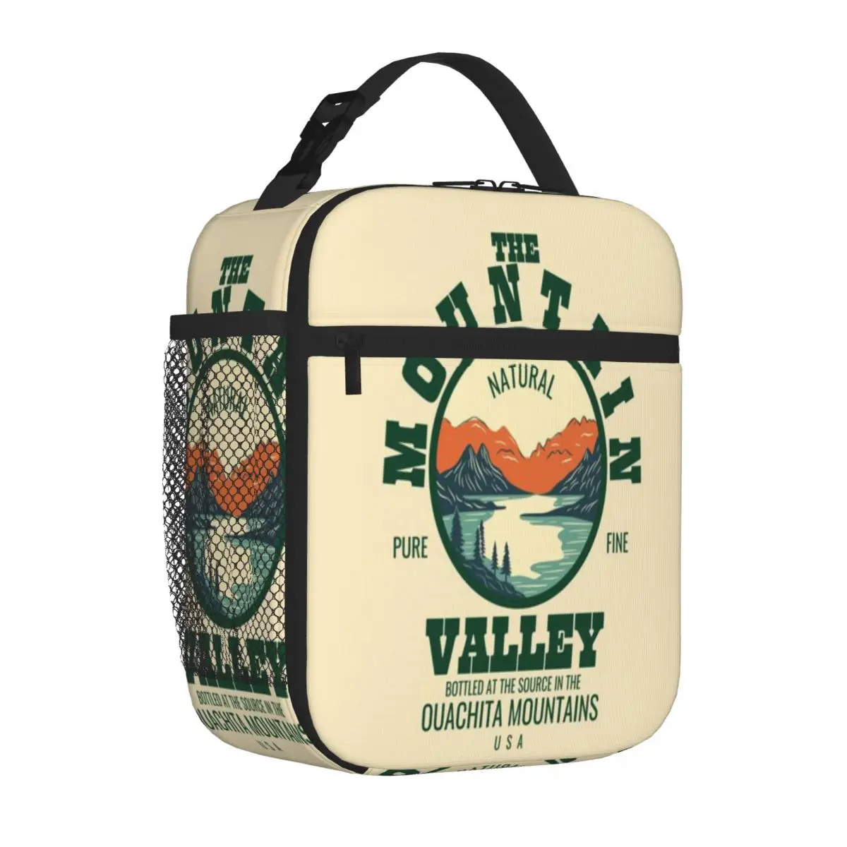 Hot Sale The Mountains Sweet Style Food Storage Bag Kid Outdoor Class Leakproof Lunch Bag