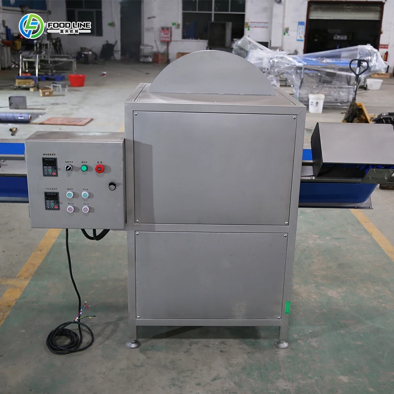 Vegetable strip cutter with precision rails for even French-fried slices