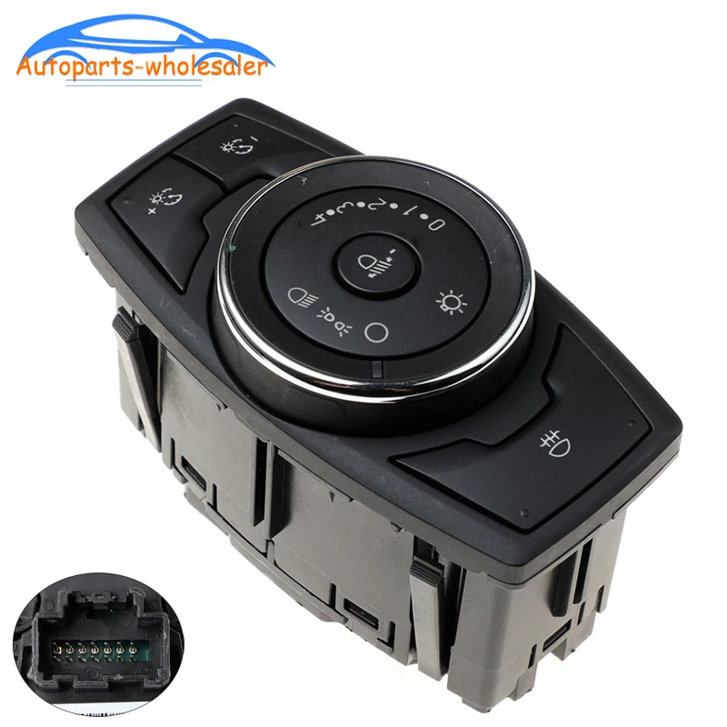 New DG9T-13D061-JEW DG9T13D061JEW Headlight Control Switch For Ford Ranger 2016-2020 Car Accessories