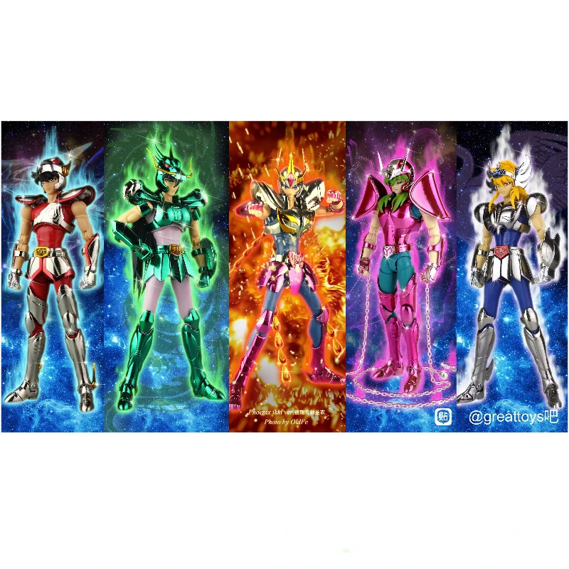

In Stock GT Model Saint Seiya Myth Cloth EX Pegasus Dragon Shiryu Hyoga Cygnus Andromeda Shun Phoenix Ikki V1 Action Figure