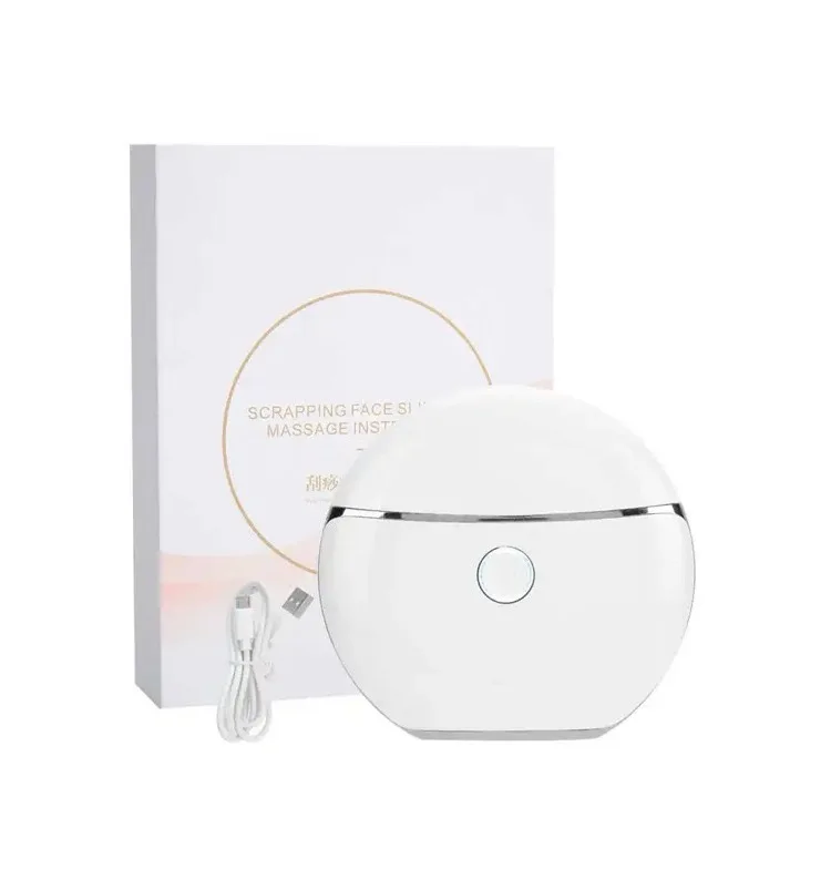 

Лимфодренажное устройство для лица с подогревом Гуа Ша, косметическое устройство для ухода за кожей