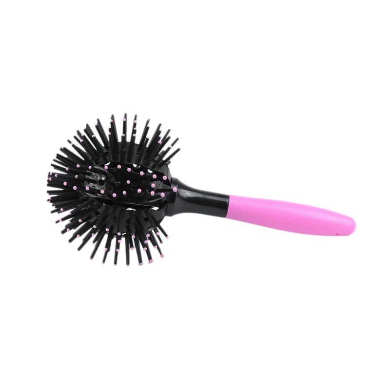 Round Hair Brushes Comb Salon Make Up 360 Degree Ball Styling Tools Detangling Hairbrush Heat Resistant Hair Comb