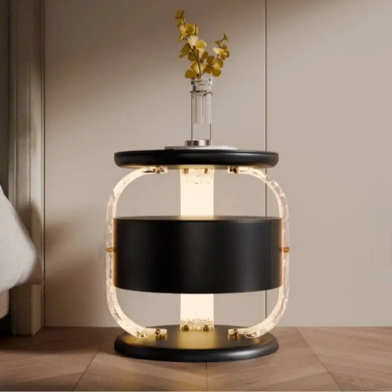 

Luxury Classic Bedside Table White Narrow Cheap Space Saving Bedside Table Storage Japanese Nachtkastje Furniture For Home