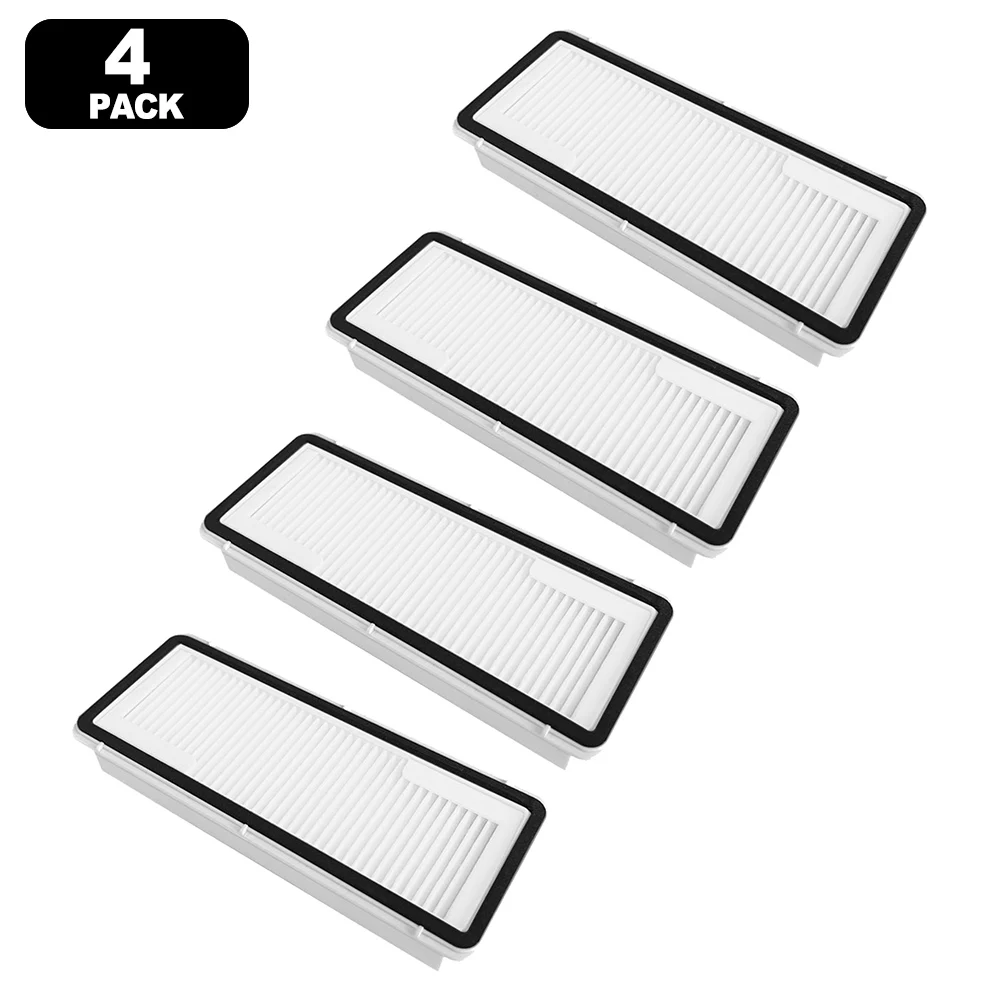 Replacement Filter Kit 4 Pieces for NARWAL For Freo for x10 Pro Robot Vacuum for washable and Reusable Compatible with YJCC027
