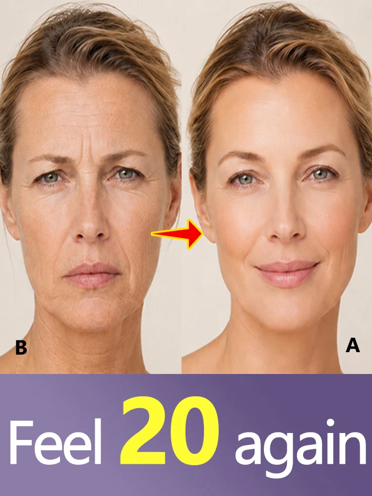 V3 New Upgraded Anti-Wrinkle Essence Anti-aging Firming Brightening Hyaluronic Acid Collagen Essence 20ml