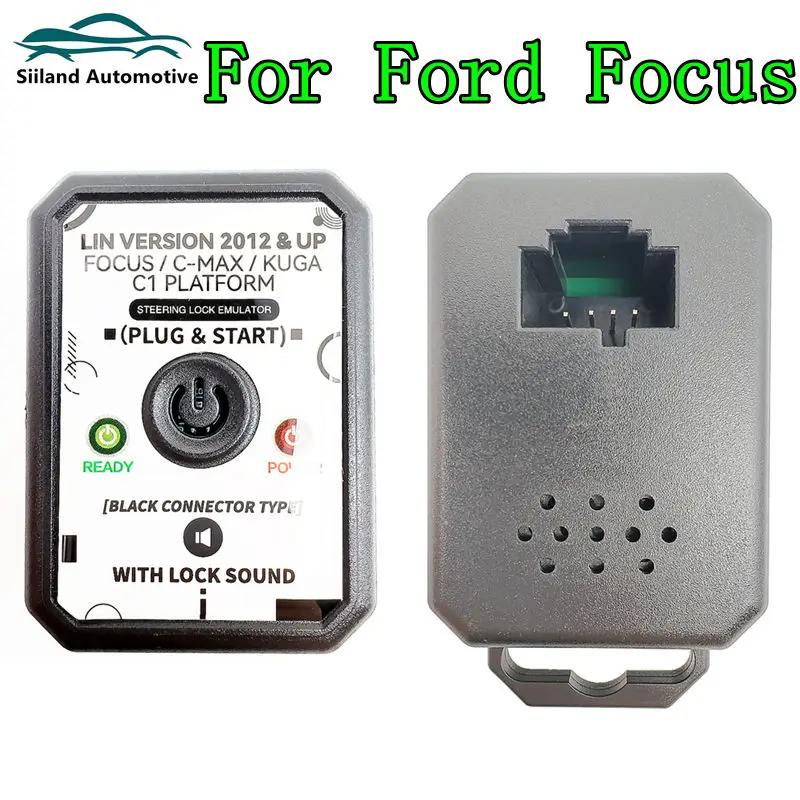 

Latest For Ford Focus LIN VERSION FOCUS Platform 2012 & UP Steering Lock Simulator Mini Emulator for Ford Focus With Lock Sound