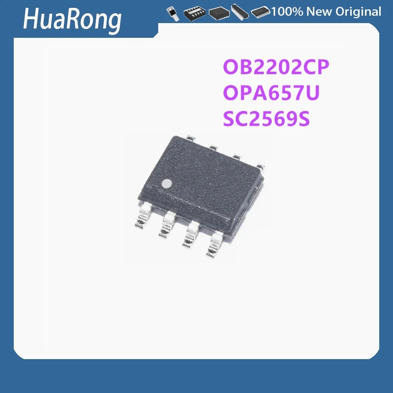 10Pcs/Lot OB2202CP 0B2202CP OB2202 OPA657U OPA657 657 SC2569S 2569 SOP8