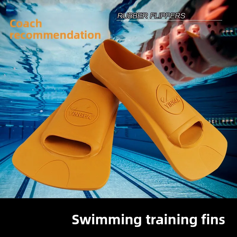 زعانف مطاطية قصيرة للتدريب على السباحة للفريق الاحترافي، ضفادع غطس البط #2