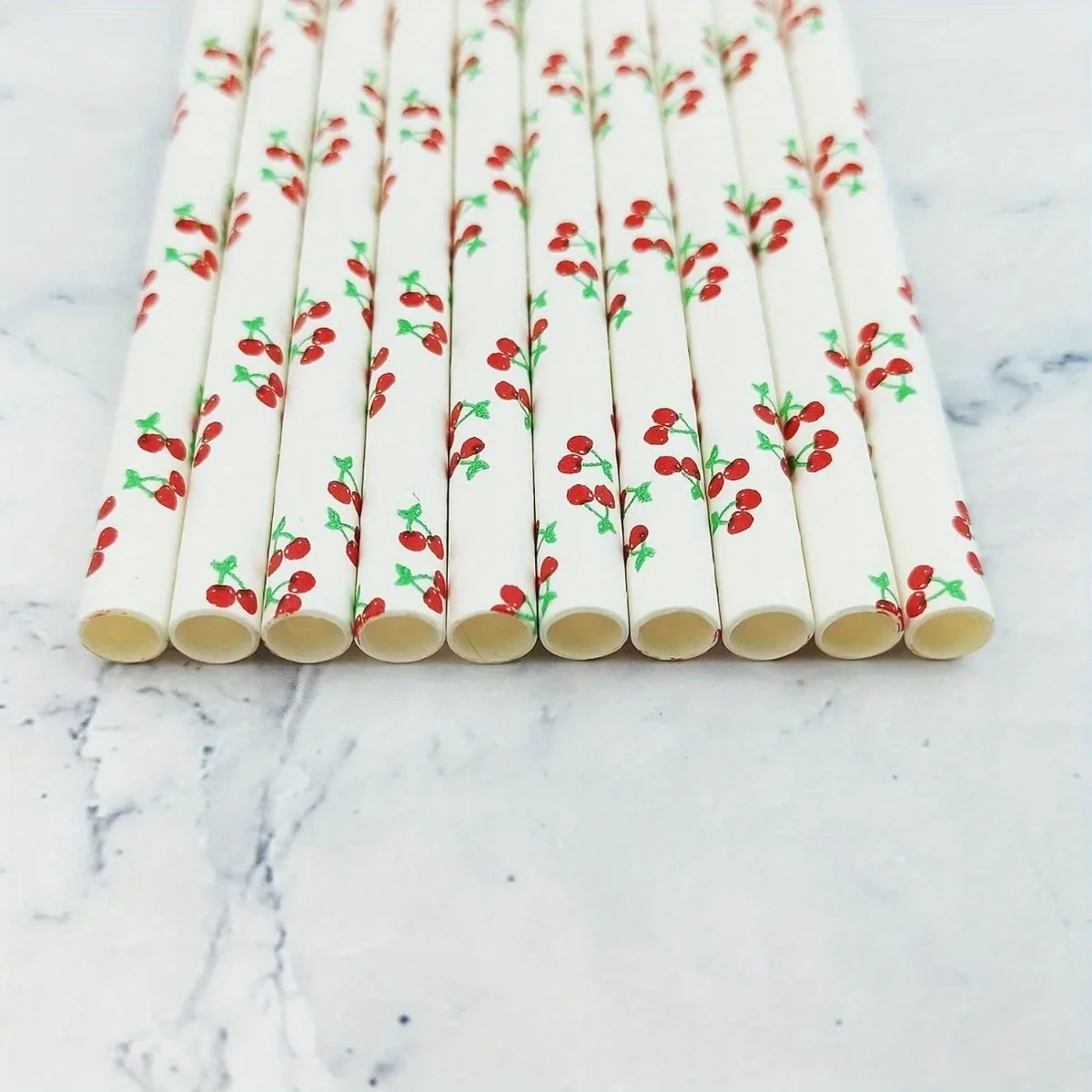 25 قطعة القش الورقية الملونة القابل للتصرف الوردي الكرز شفاطات للشرب عصير طفل حفل زفاف وعيد ميلاد لوازم الديكور استحمام الطفل