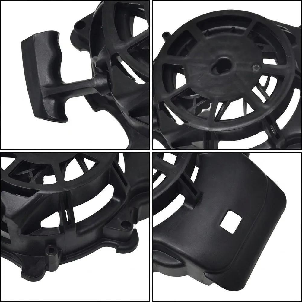 Pull Cord Replacement Recoil Starter Assembly Easy Installation Design Robust Plastic Material Weather Resistant Build