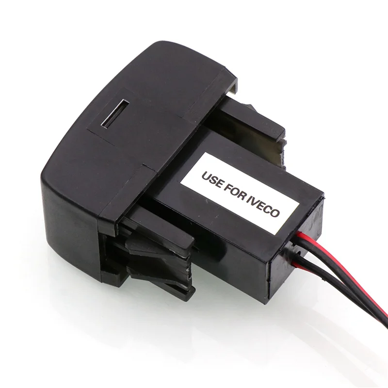 

3X автомобильное зарядное устройство с двумя USB-портами, 5 В, 2,1 А, автомобильная USB-розетка, автомобильные аксессуары для Iveco Truck Stralis Hi-Way Eurocargo-VVNB