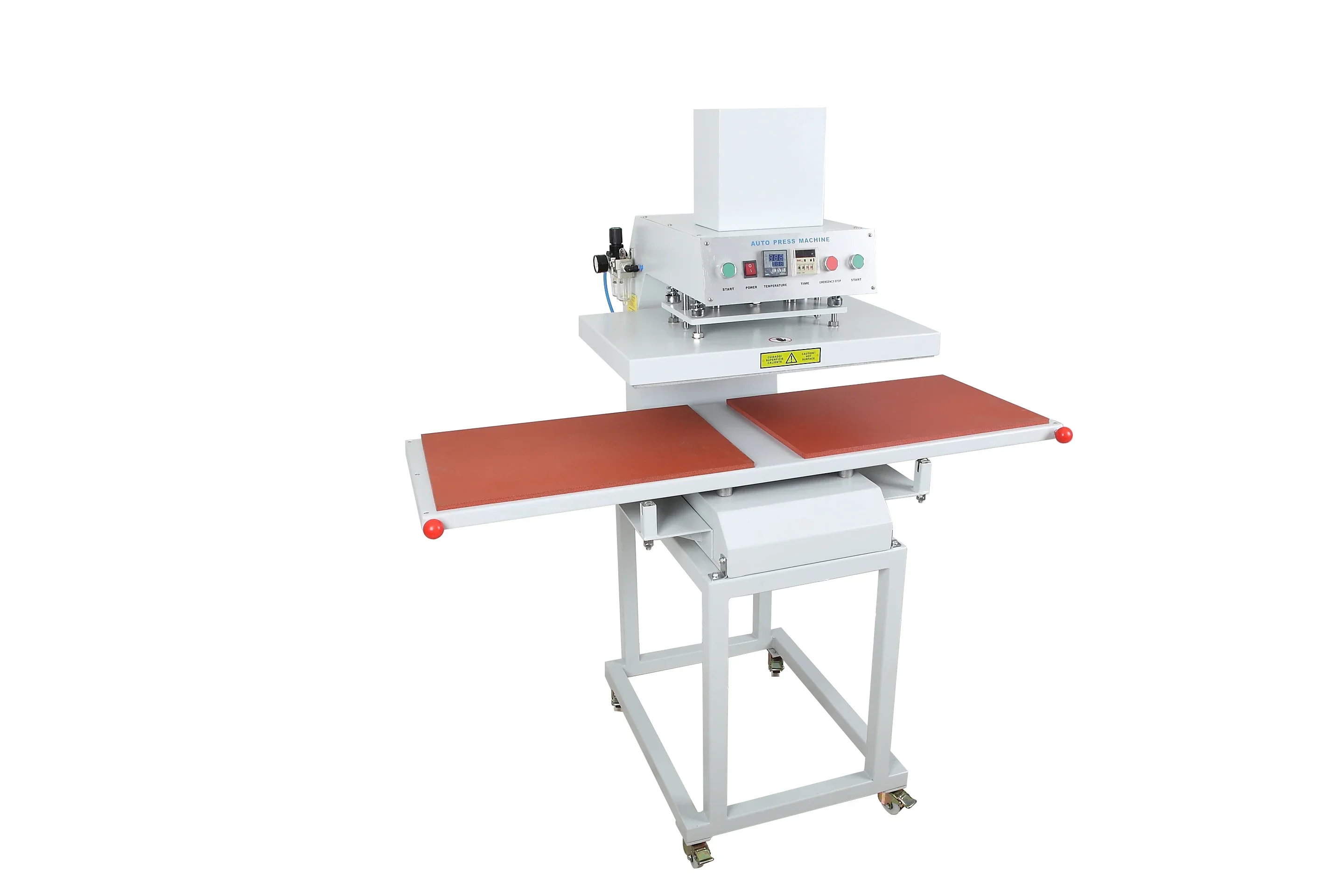 40x60 Double Station Pneumatic Heat Press Transfer mahine for t-shirt