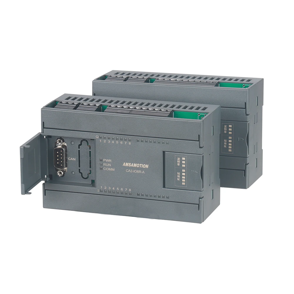 

CANopen Remote IO BUS Module Acquisition CA2-IO8R-A Relay 8I 8O Analog 6I2O RS485 Ethernet Port for Schneider Delta Xinje PLC