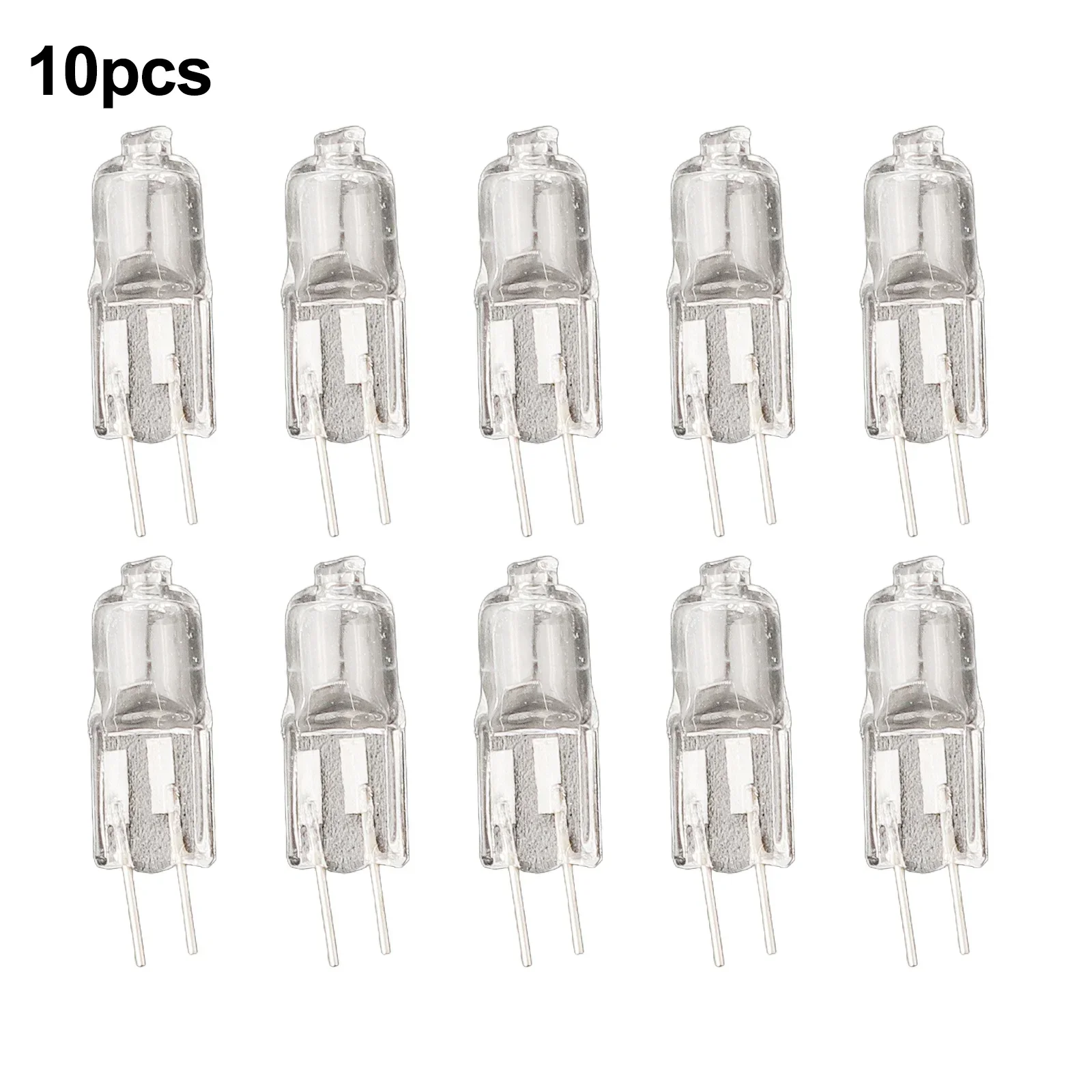 

10pcs G4 Halogen Bulb 12V 5W/10W/20W/30W/50WG4 Halogen Bulbs Light Globe Lot JC Bi-Pin LED Lamp Warm White Replace LED Lamp