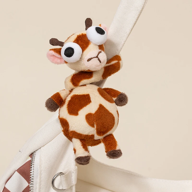 Long necked hot selling evil sausage dog animal dolls, abstract plush toy dolls, gift bags, pendant decorative dolls