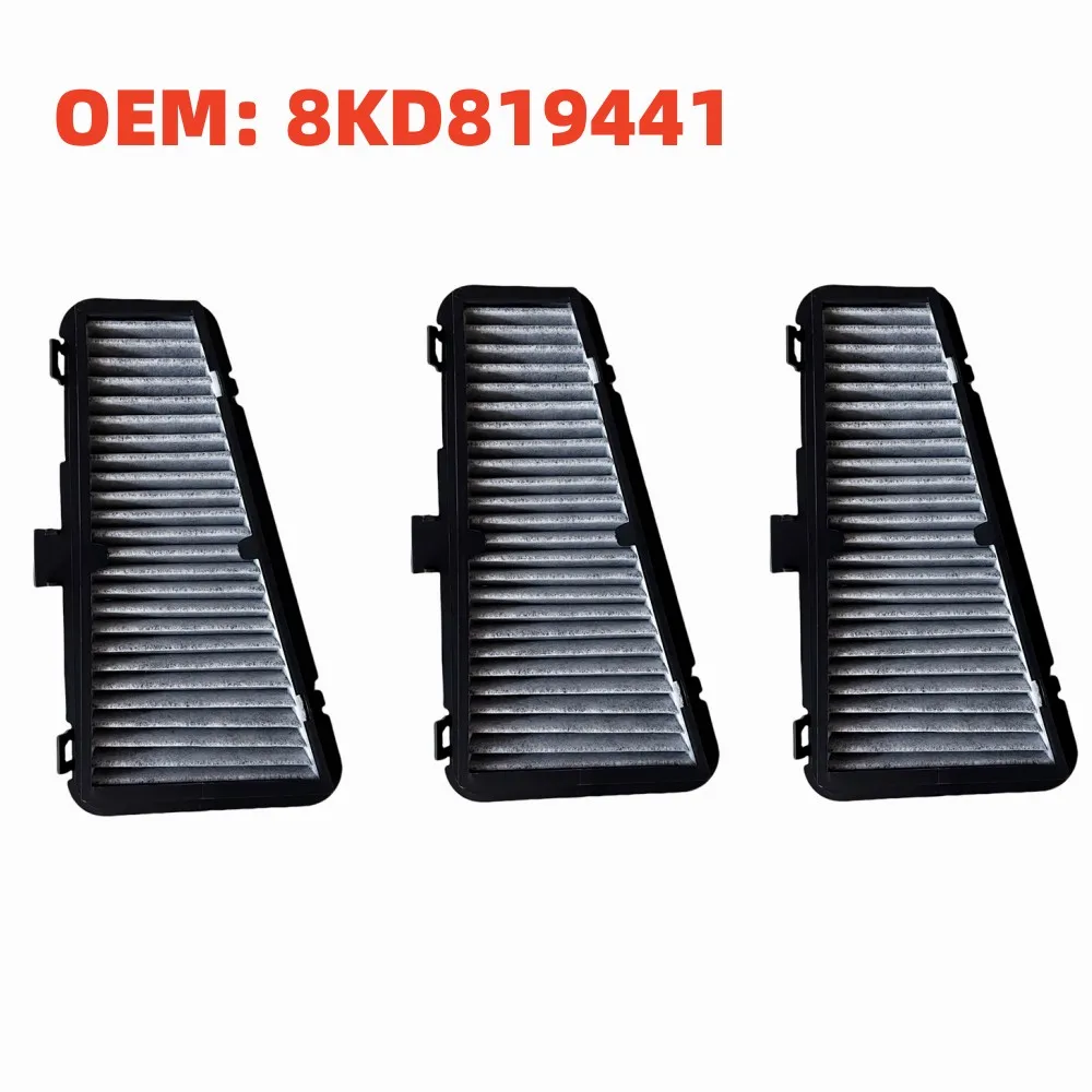 

1/3 Pcs Cabin Air Filter 8KD819439 8KD819441 For Porsche Macan Audi A4 S4 RS4 B8 2008-2016 A5 S5 RS5 8T 2007-2017 Q5 RQ5 8R