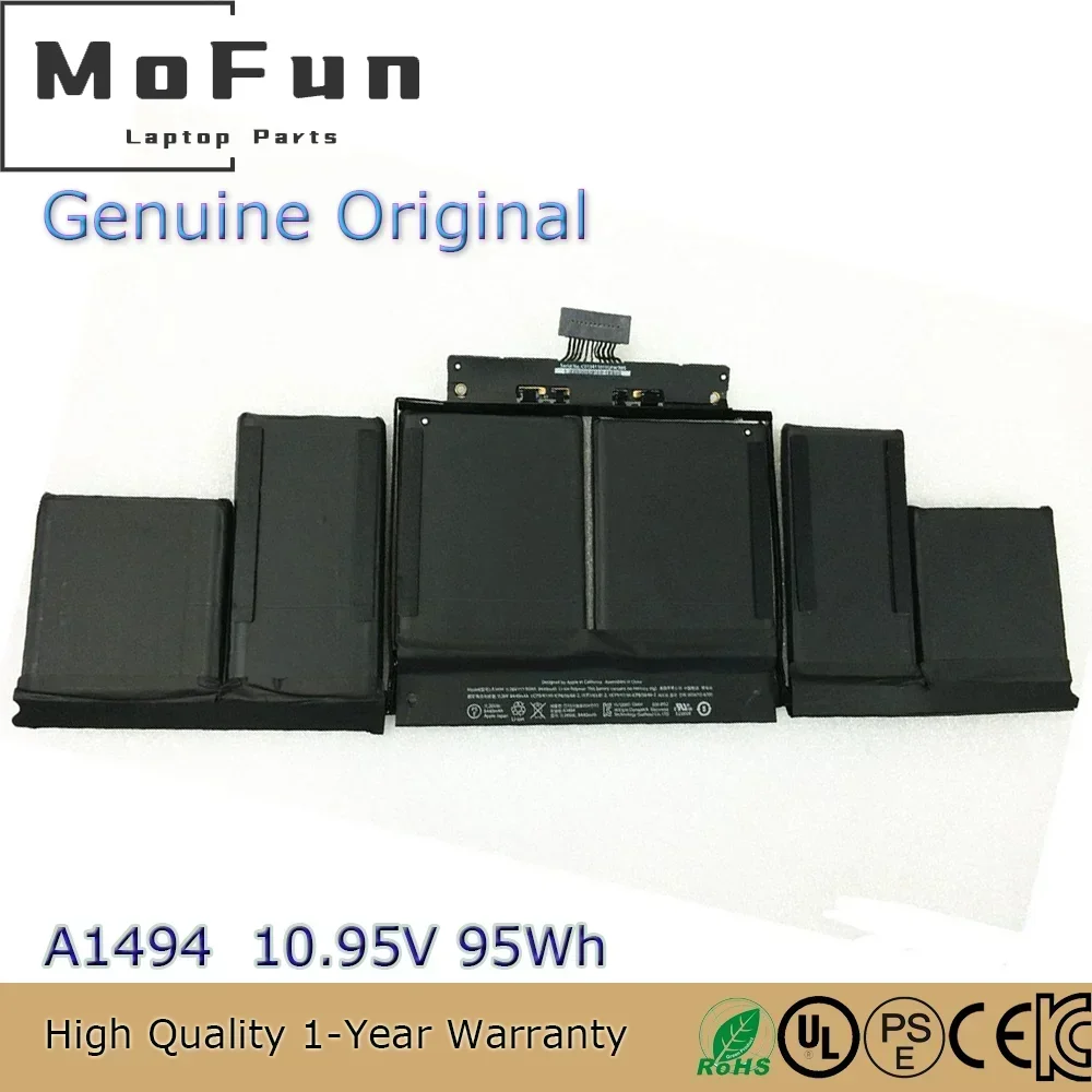 Original A1398 A1494 Battery For Apple MacBook Pro 15