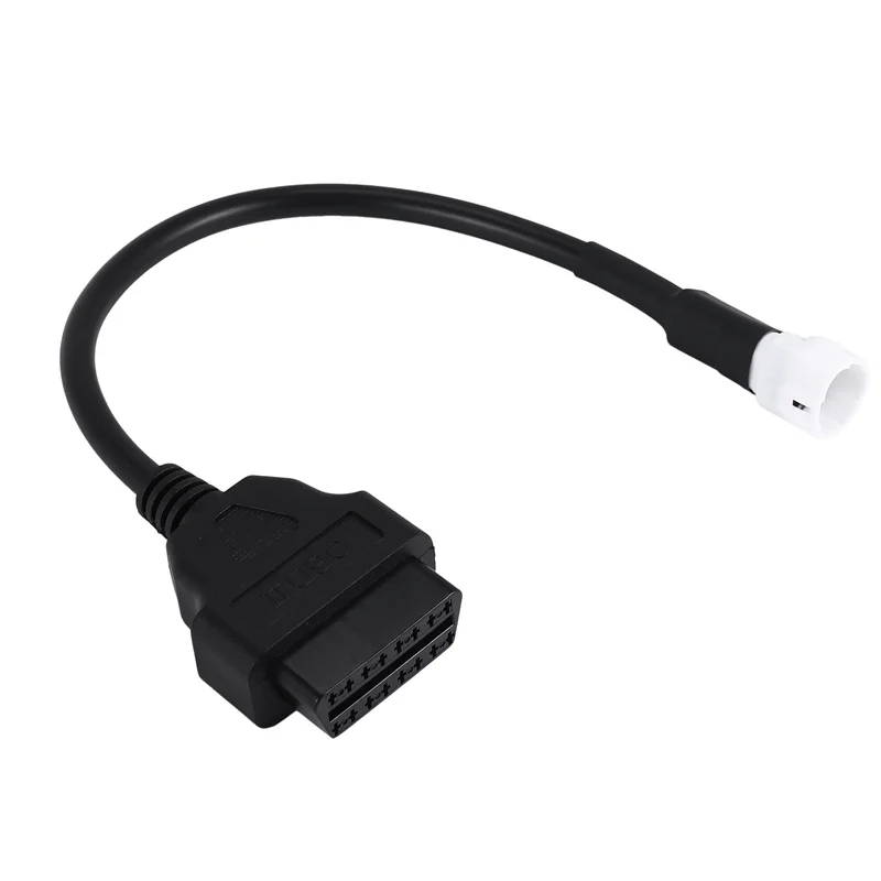 

Премиальный OBD мотоциклетный кабель для Yamaha 3-контактный разъемный кабель диагностический кабель 3-контактный к OBD2 16-контактный адаптер