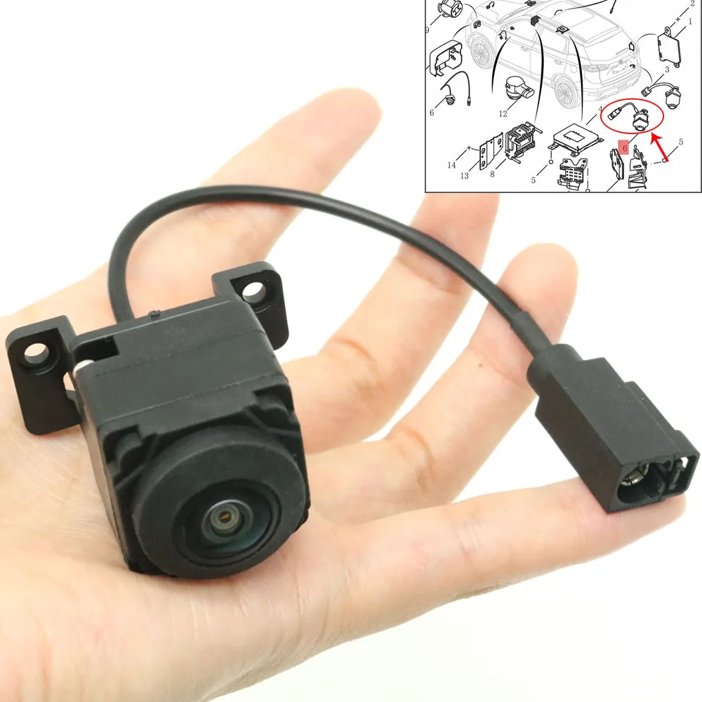 

360° Rear Surround View Backup Parking Panoramic Camera 7088049100 6600249224 For Geely Boyue Pro Atlas Pro FX11 AZKARRA 2019+