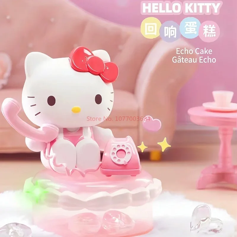 [Op voorraad] Echt Sanrio Hellokitty 50e verjaardag Figuur Kt Cat Kuromi My Melody Cinnamoroll Pochacco Pvc Model Kawaii Mod