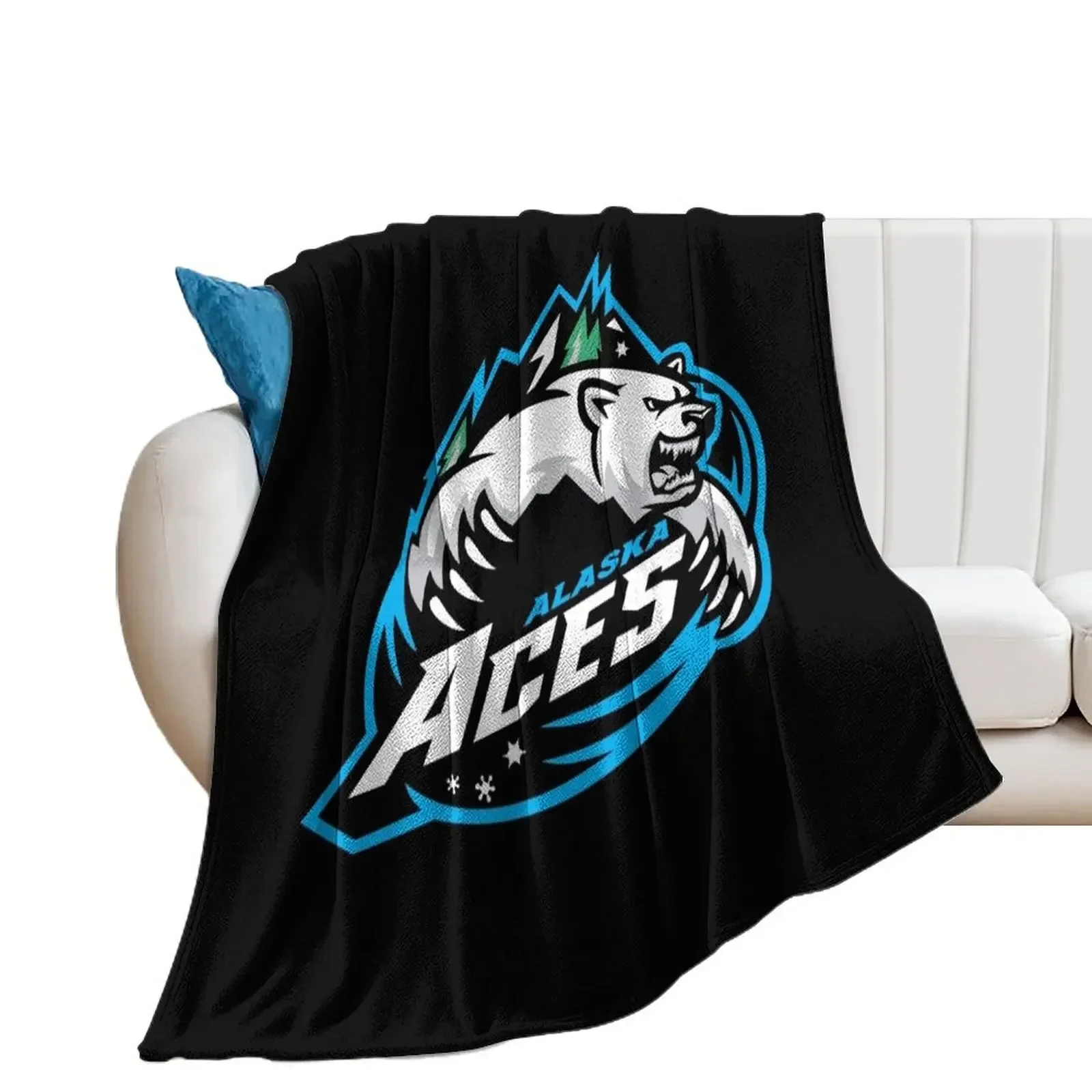 

alaska aces Throw Blanket Weighted Decorative Sofa Sleeping Bag Blankets