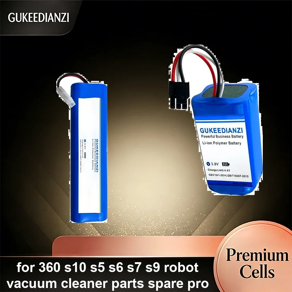 

Аккумулятор премиум-класса 3450-5950 мАч для роботов-пылесосов 360 S10 S5 S6 S7 S9, запасные части Pro