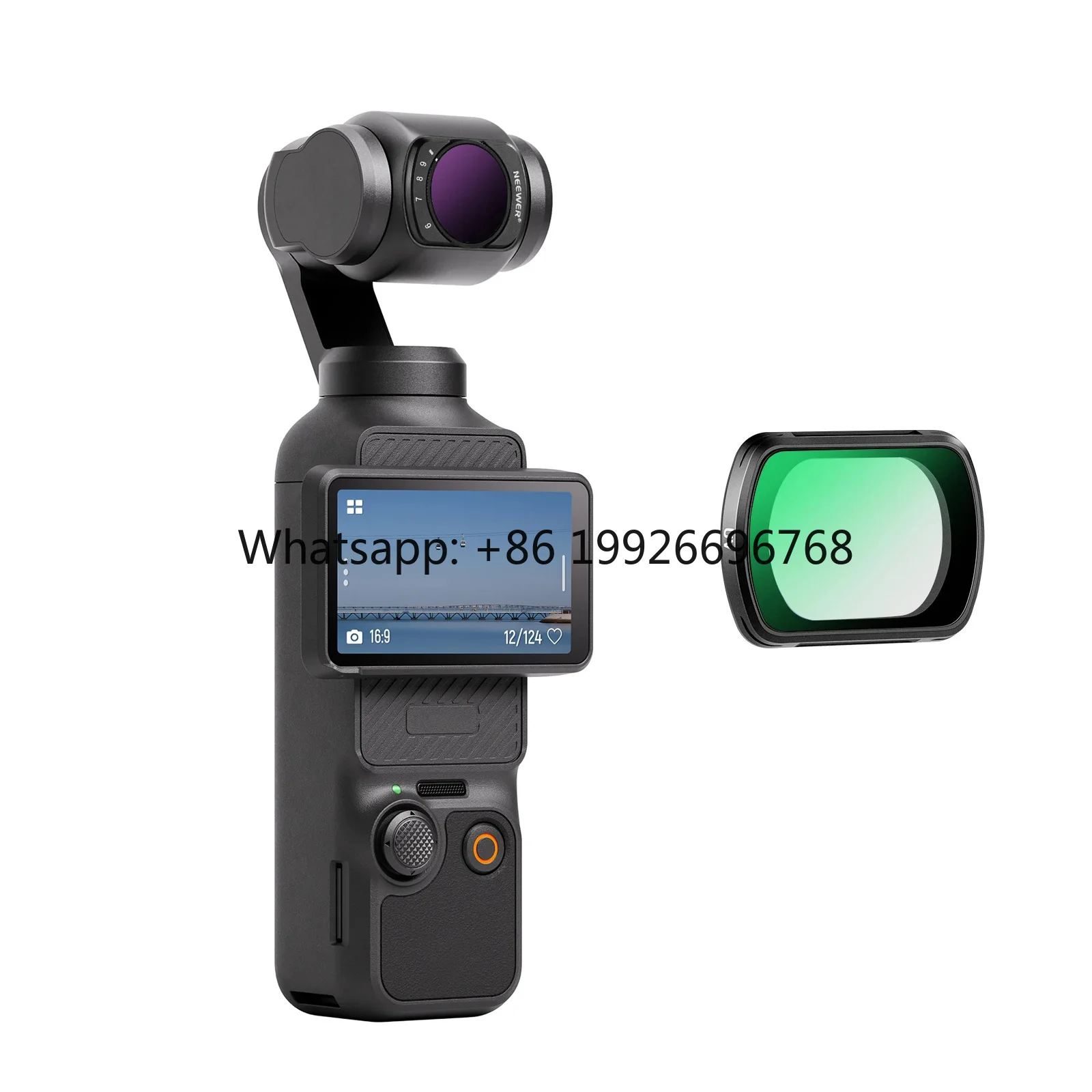 FL-P9 Magnetic Variable ND Filter Set for OSMO Pocket 3 4 Pcs UV CPL ND2-32 ND64-512 0.06oz/1.62g