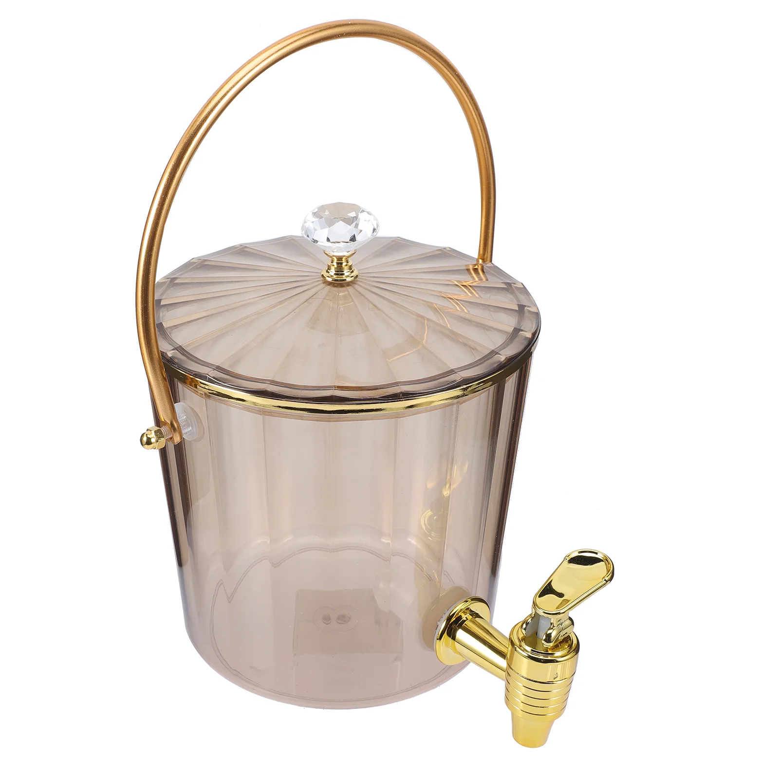 Secchiello per il ghiaccio Brocca per acqua fredda Dispenser per bevande Dispenser di succo portatili per feste Contenitori per bevande per frigorifero Vetro per limonata per feste