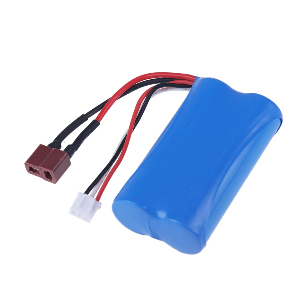 7.4V 4000mAh 18650 Lipo Battery for Wltoys 10428 /12428/12423 RC Car Parts 2s 7.4v battery For Wltoys 144001 A959-B A969-B Q46