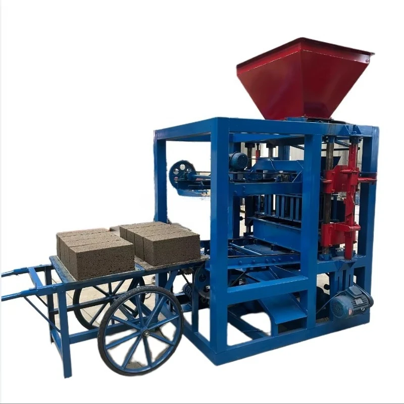 Automatic Concrete Solid Brick Block Making Machine for Sale