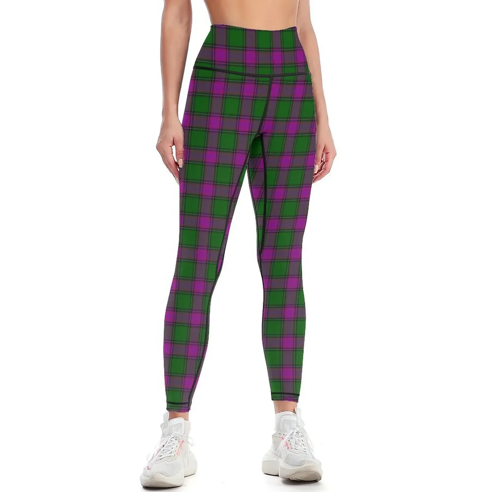

New Hampshire Tartan Leggings Women's trousers Women sports high waist sports for gym Womens Leggings