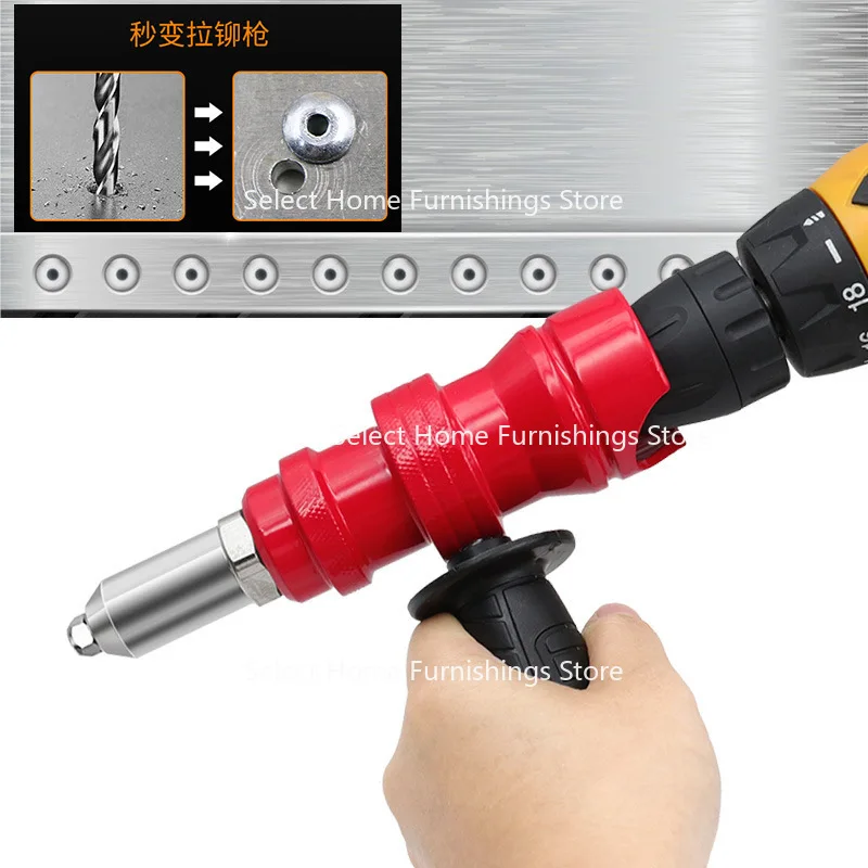 

Применитесь к головке электрического клепального пистолета, конверсионной головке для вытягивания гвоздей и сердечника.