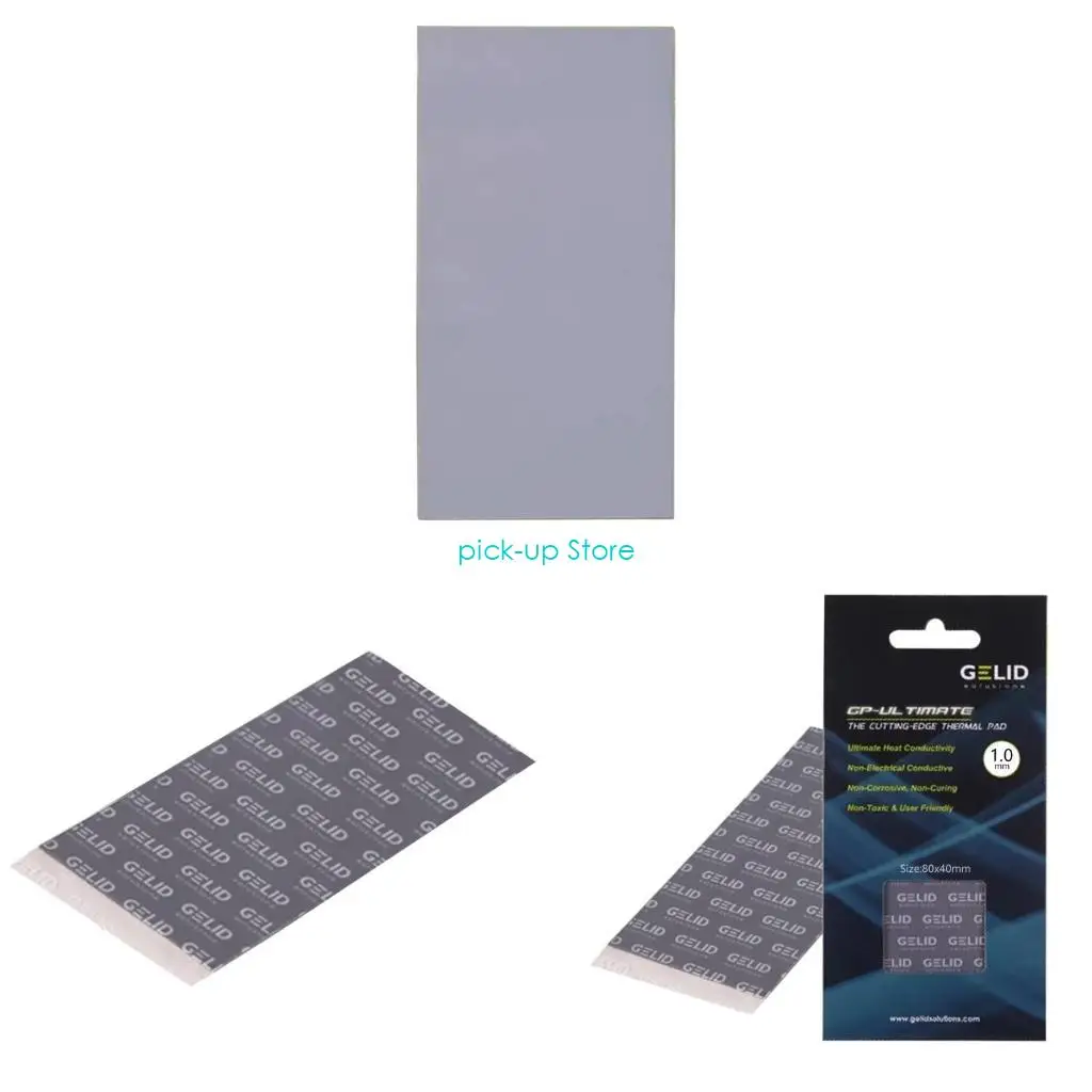 

Q5WA Optimized Thermal Pad Silicone Heat Dissipation Pad For Computer System Cooling