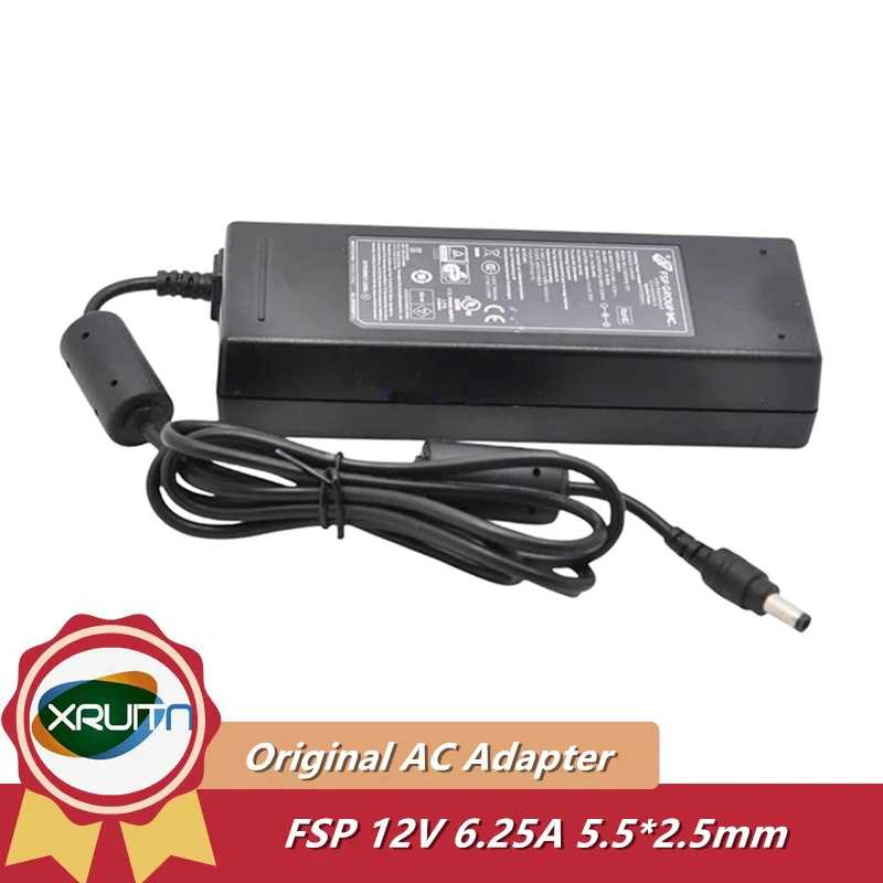 

Original FSP FSP075-DMAA1 12V 6.25A AC Adapter Charger 75W For Tandberg Polycom Cisco Switching Power Supply FSP075-DIBAN2