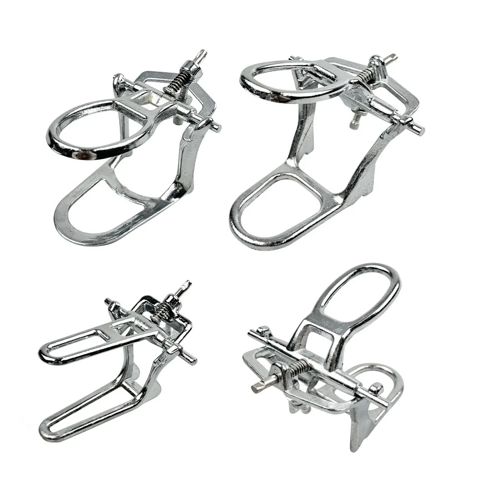 

Simple Dental Articulator Adjustable Denture Articulator Bite Frame for Teeth Model L M S Stainless Steel Dental Technician Tool