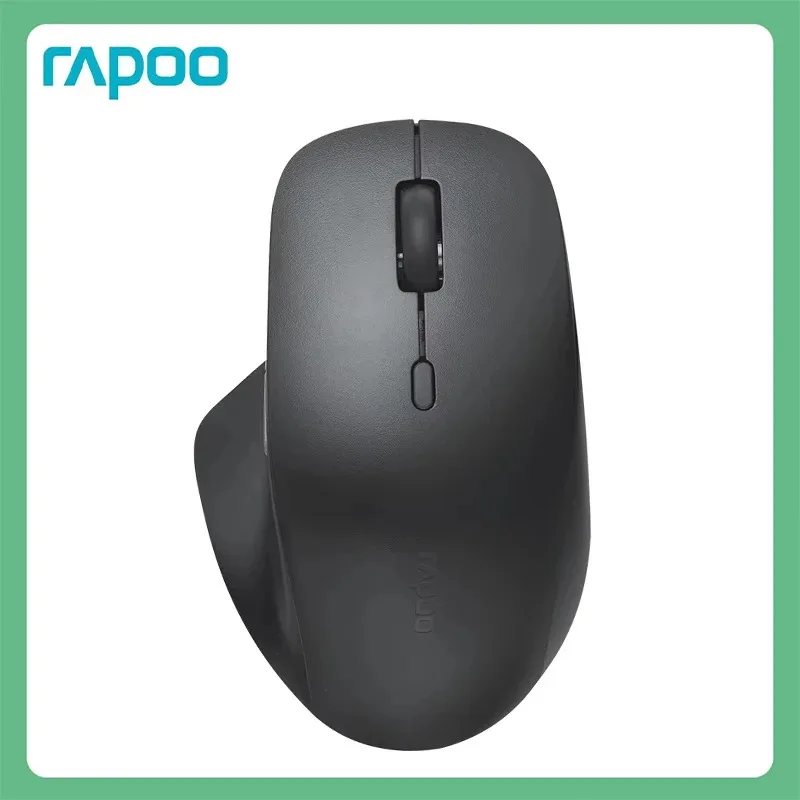 

Original Rapoo M50 PLUS Silent 2.4G Wireless Mouse Optical Ergonomic Mice Designed For Big Hand For Office Use,600 DPI Switch