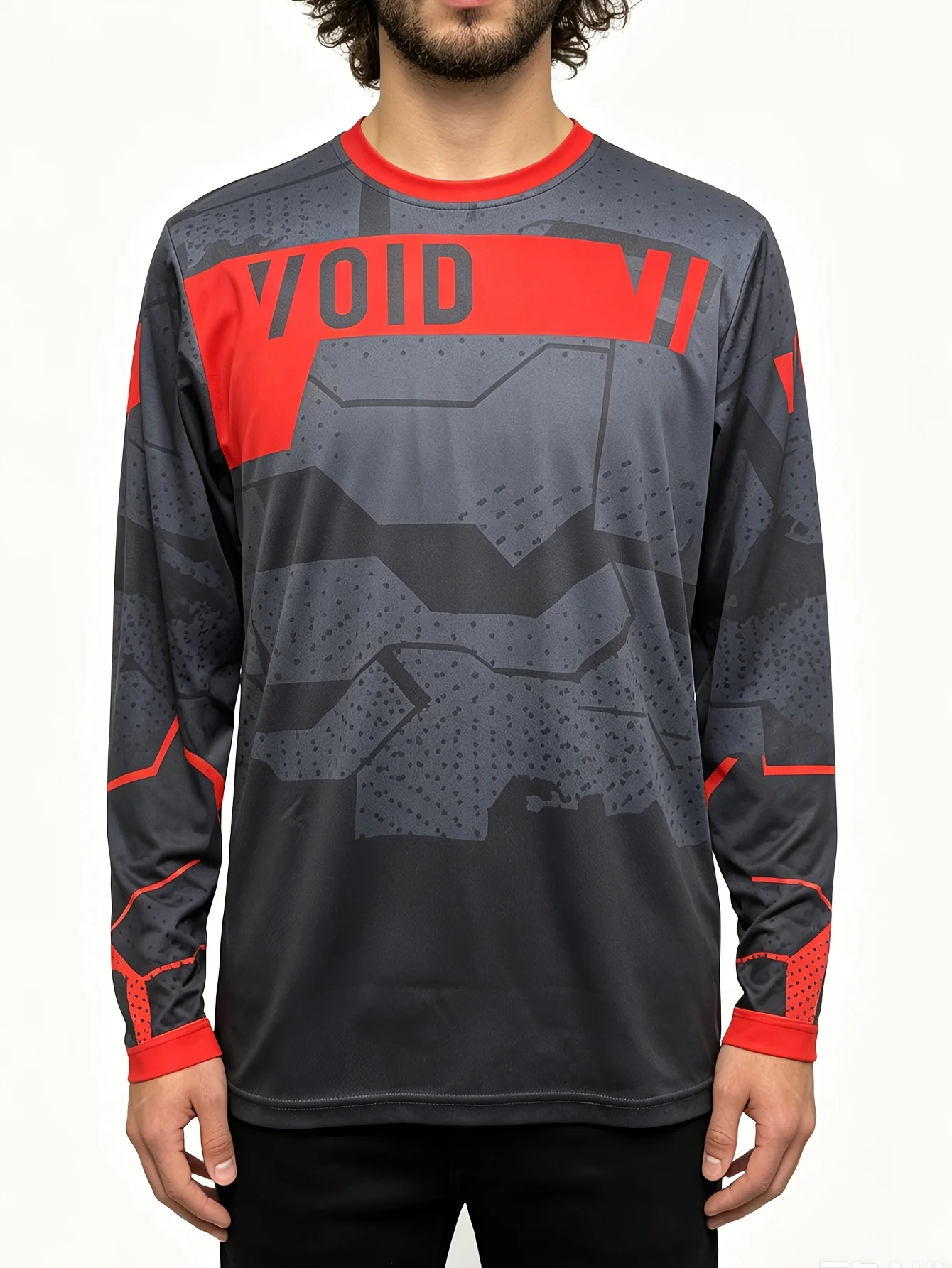 Family Matching Long Sleeve MTB Cycling Jersey, Neon Camo Motocross MX Top, Breathable Off-Road Racing Riding Shirt, Outdoor