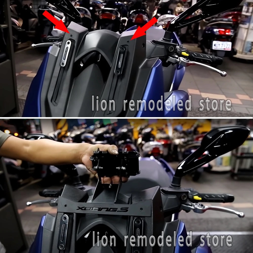 FOR KYMCO XCITING S 400 s400 2019 2020 2021 2022 accessori Navigation bracket GPS joystick Mobile phone holder