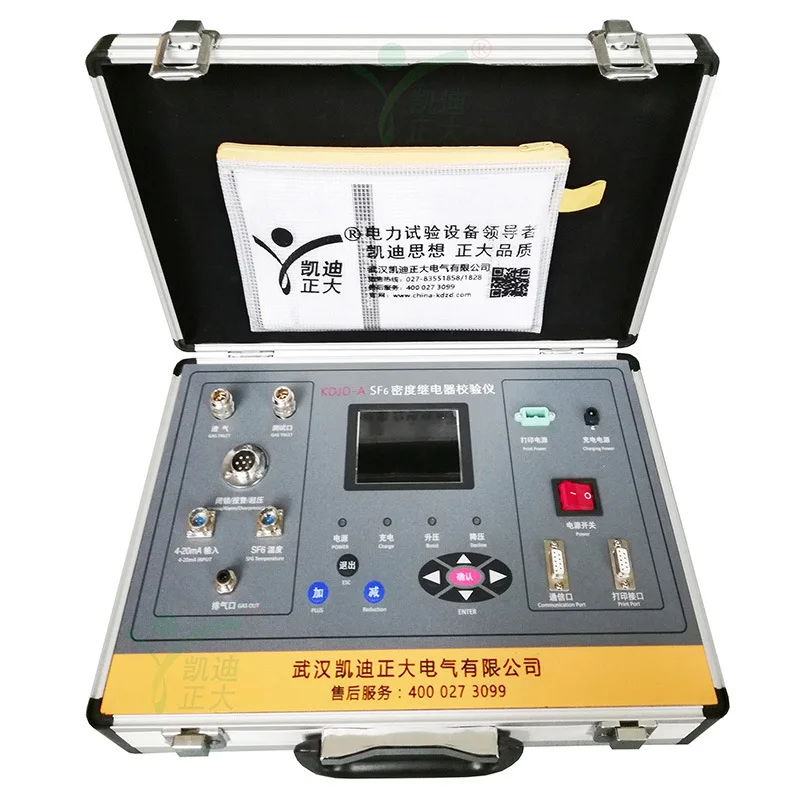 SF6 Gas Density Relay Calibrator Automatic Sulfur Hexafluoride Tester Calibrator