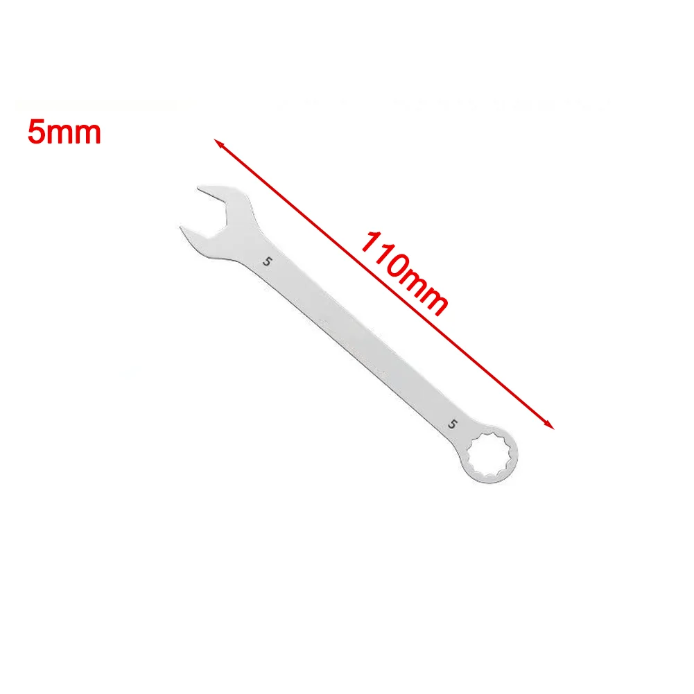 Ultra-Thin 3mm Open End Wrench 4mm-32mm Jaw Capacity 100mm-355mm Length High Strength Steel Construction for Reliable Use