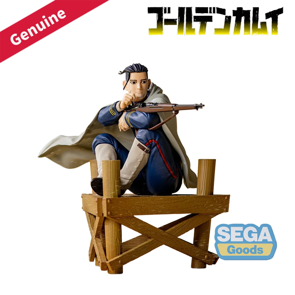 

Оригинальная подлинная Sega Fave, предварительно окрашенная Xross Link, Золотая Камии Огата Хякносуке, модель персонажа аниме, готовая фигурка, украшение