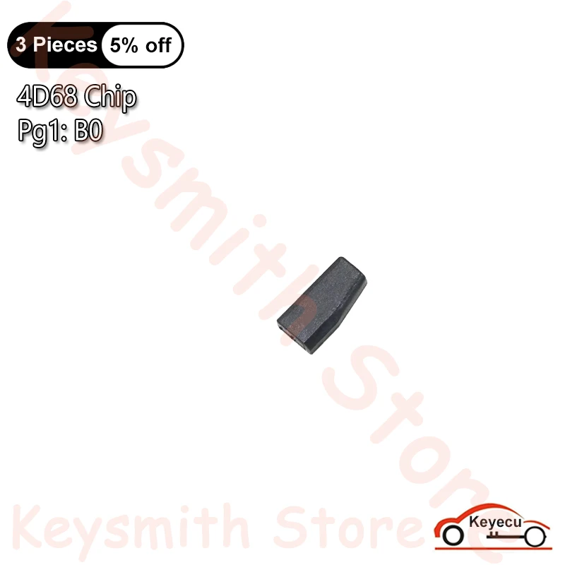 KEYECU 4D68 Pg1: B0 Carbon Transponder Chip for Lexus Prado GX470 LX470 LS430 SC430 Auto Remote & Ignition Key Chip